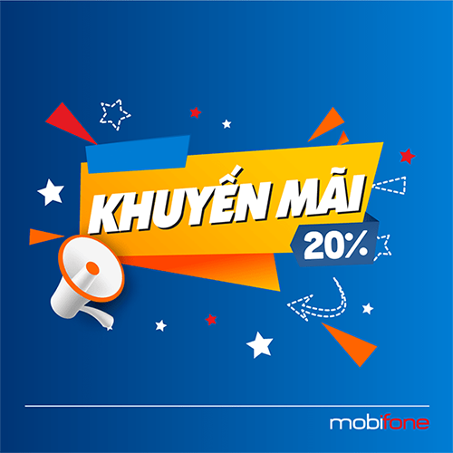 Lịch khuyến mãi nạp tiền 20%, 50%, data MobiFone tháng 2/2023